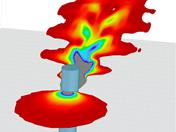 Kármán Vortex Street in Optimized Display