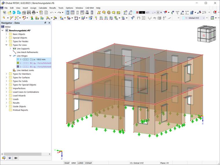 Generated Slab-Wall Connections
