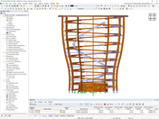 Tree Tower Section Using Clipping Plane (© WIEHAG)
