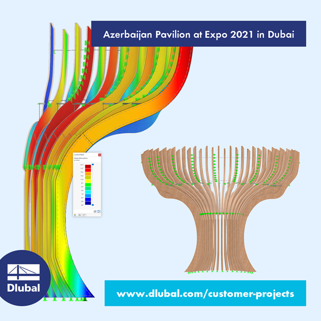 Azerbaijan Pavilion \n at Expo 2021 in Dubai