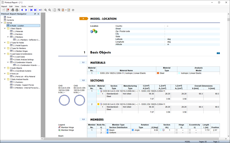 Print Preview in Printout Report