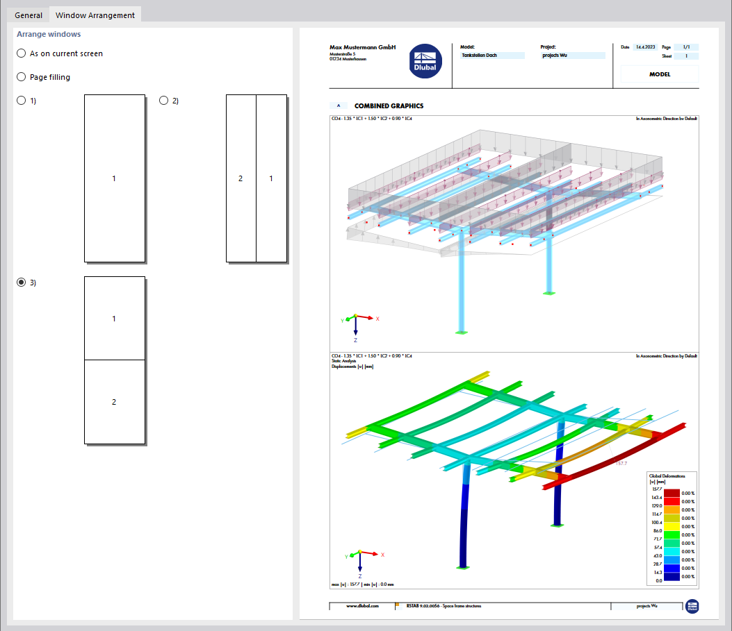 Defining Window Arrangement