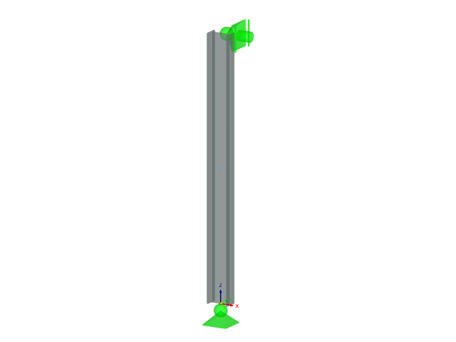Column in Axial Compression According to ADM