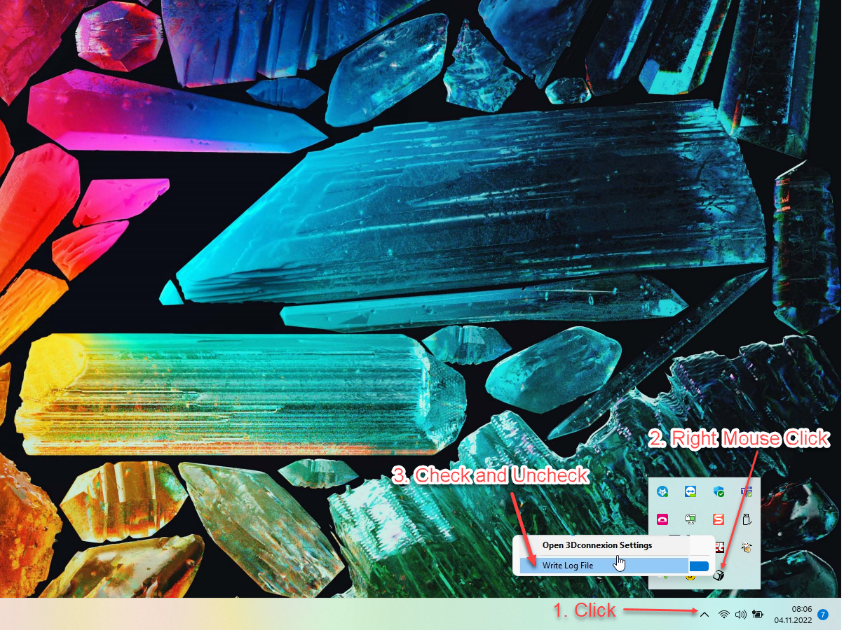 FAQ 005267 | RFEM and RSTAB crash at the moment of starting the program. I work with a 3D mouse. Why?