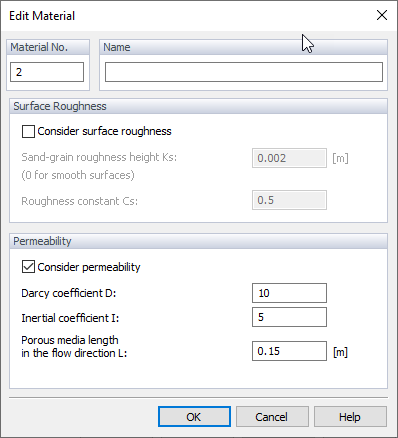 Editing Material, Permeability