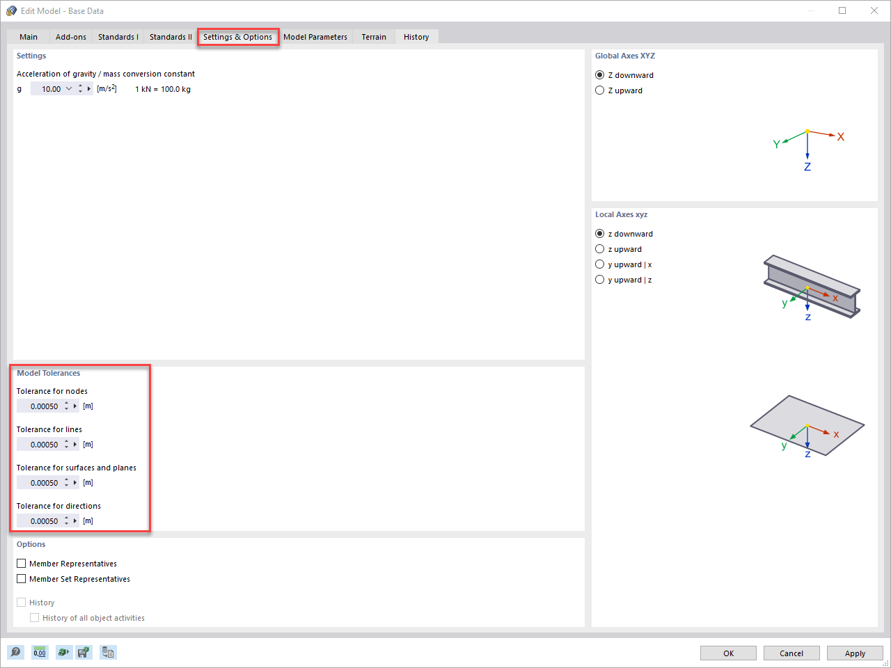 FAQ 005322 | What effects does the precision setting have on the model?