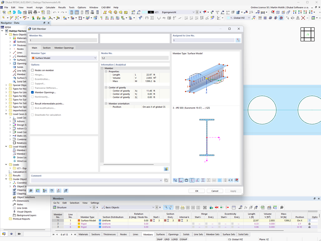 Feature 002550 | Member Type "Surface Model"