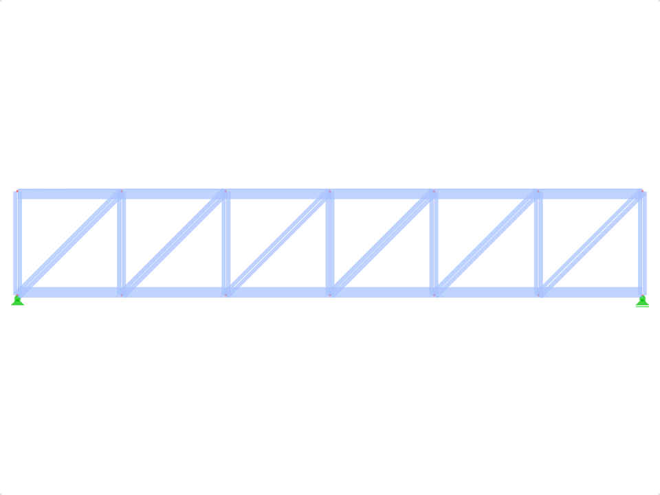 Model ID 431 | FT002 | Parallel Chorded Truss