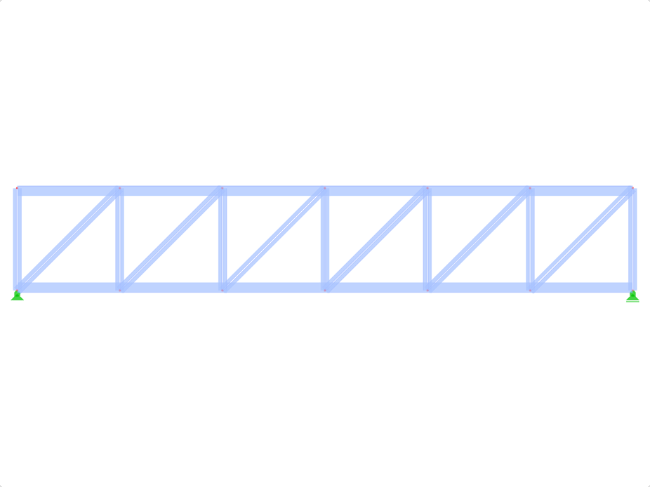 Model ID 431 | FT002 | Parallel Chorded Truss