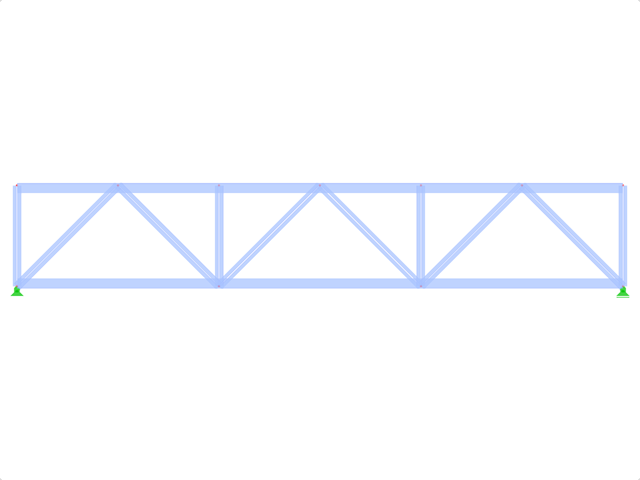 Model ID 435 | FT006 | Parallel Chorded Truss