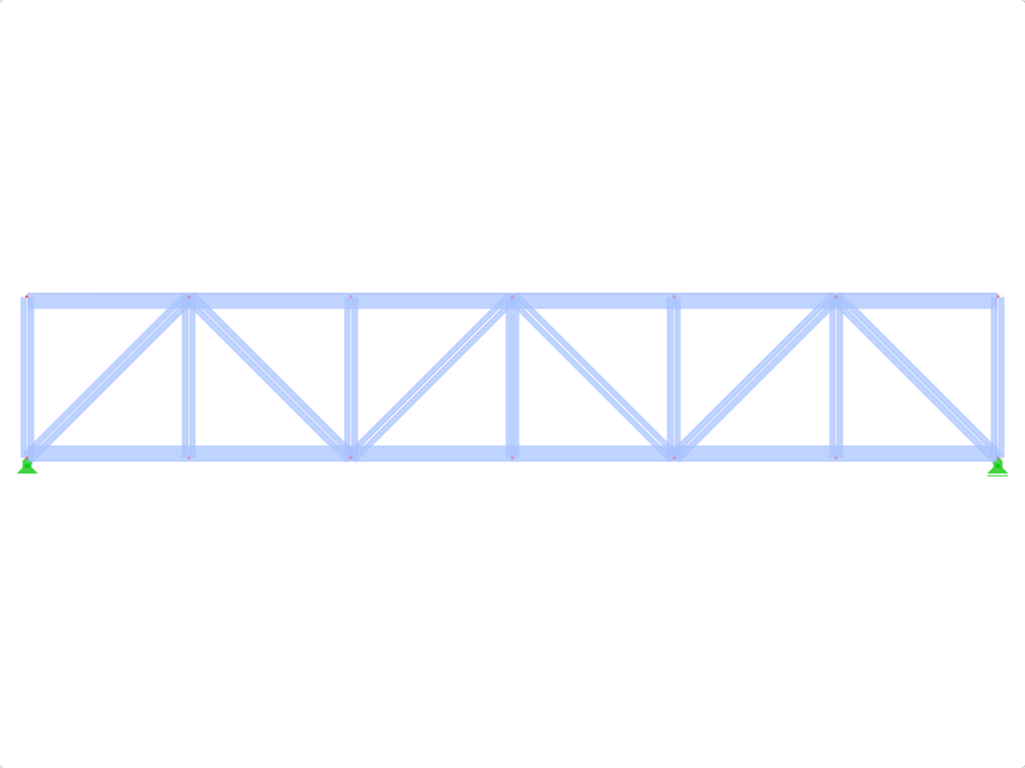 Model ID 437 | FT008 | Parallel Chorded Truss