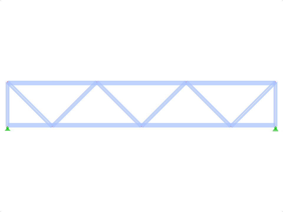 Model ID 438 | FT010 | Parallel Chorded Truss