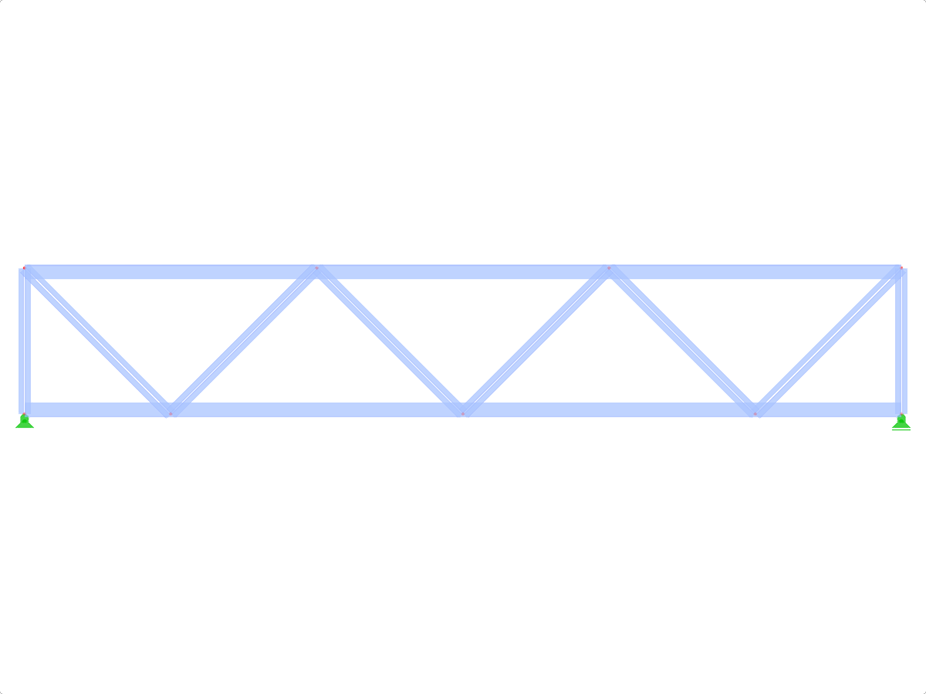 Model ID 438 | FT010 | Parallel Chorded Truss