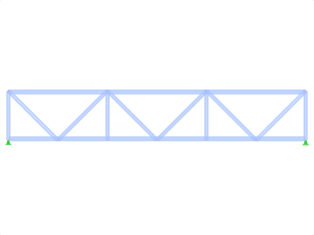 Model ID 440 | FT012 | Parallel Chorded Truss