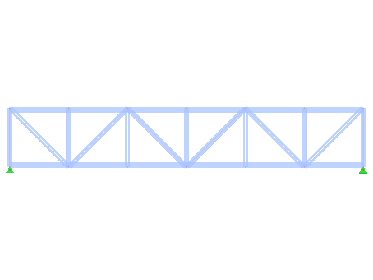 Model ID 441 | FT013 | Parallel Chorded Truss