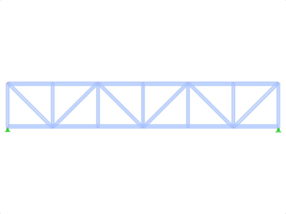 Model ID 441 | FT013 | Parallel Chorded Truss