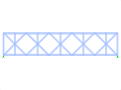 Model ID 444 | FT022 | Parallel Chorded Truss