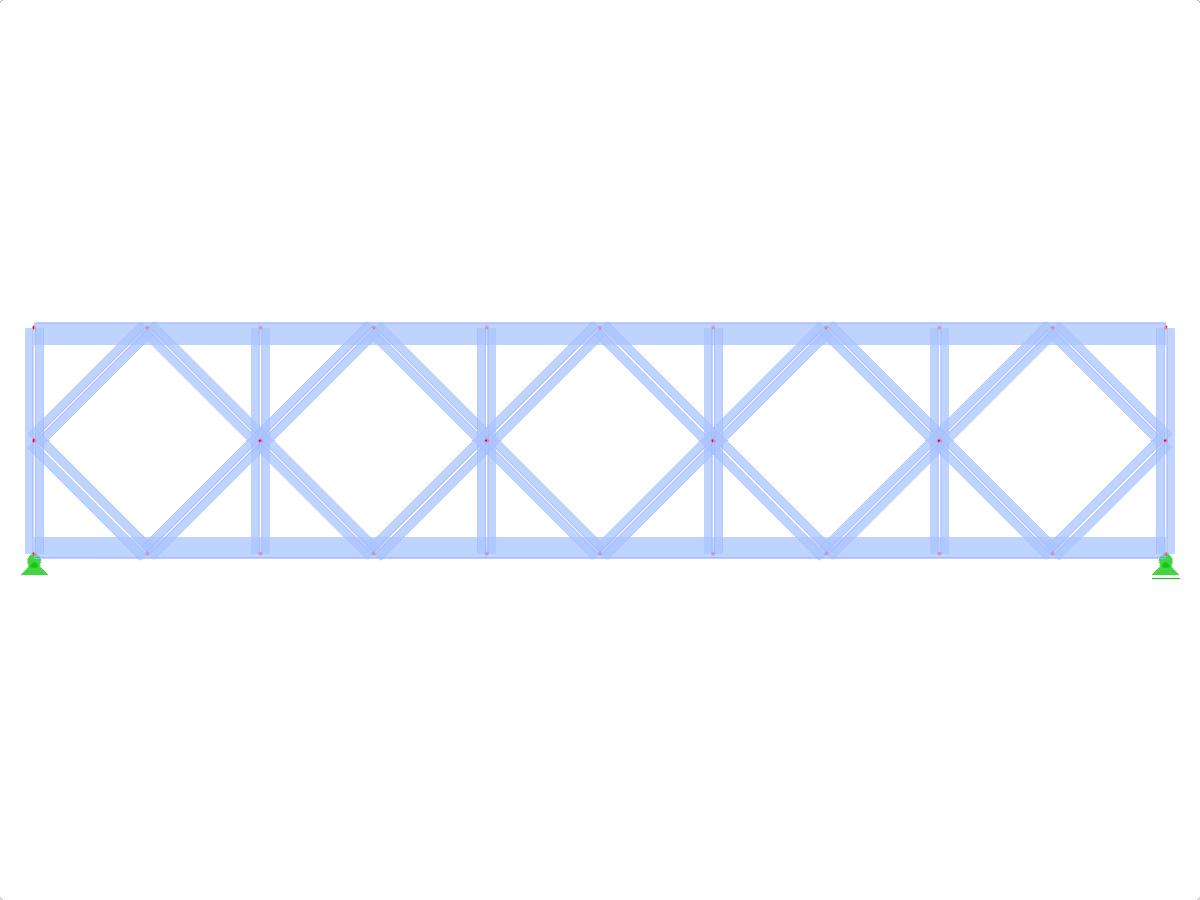 Model ID 457 | FT026 | Parallel Chorded Truss