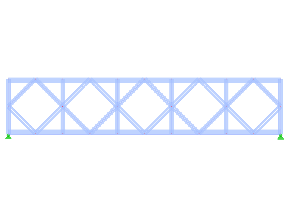 Model ID 457 | FT026 | Parallel Chorded Truss
