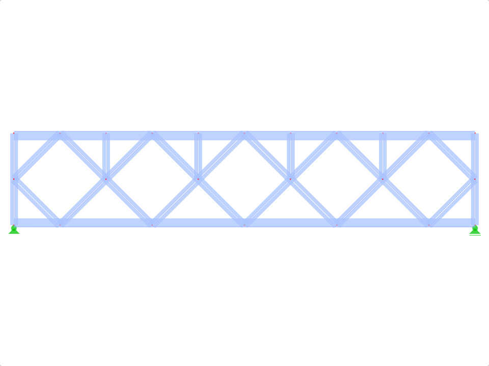 Model ID 458 | FT027-a | Parallel Chorded Truss