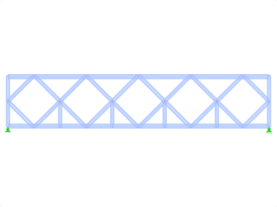 Model ID 459 | FT027-b | Parallel Chorded Truss
