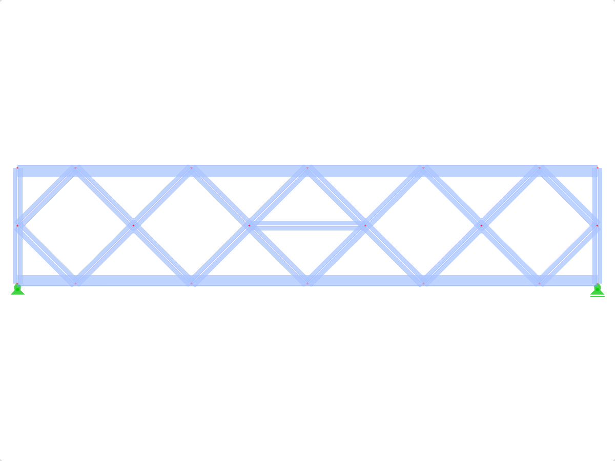 Model ID 460 | FT028 | Parallel Chorded Truss