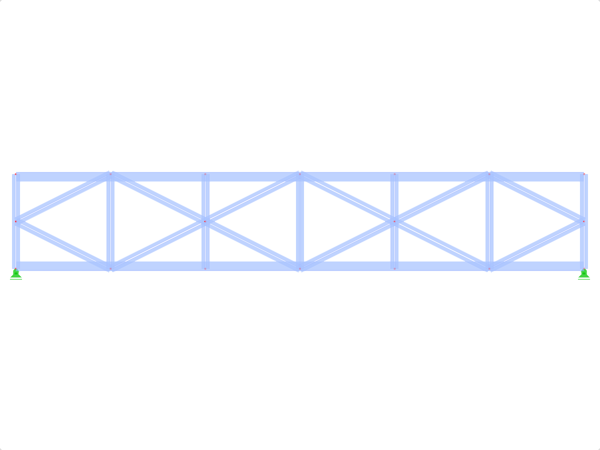 Model ID 468 | FT032-1 | Parallel Chorded Truss