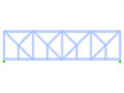 Model ID 472 | FT040 | Parallel Chorded Truss