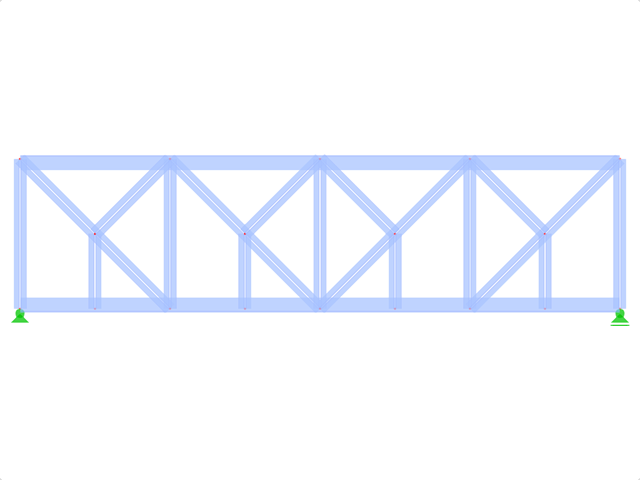 Model ID 472 | FT040 | Parallel Chorded Truss