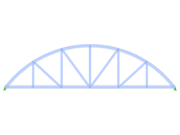 Model ID 1626 | FT706c-crv-a | Bowstring Truss