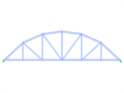 Model ID 1627 | FT706c-plg-a | Bowstring Truss