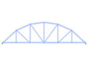 Model ID 1627 | FT706c-plg-a | Bowstring Truss