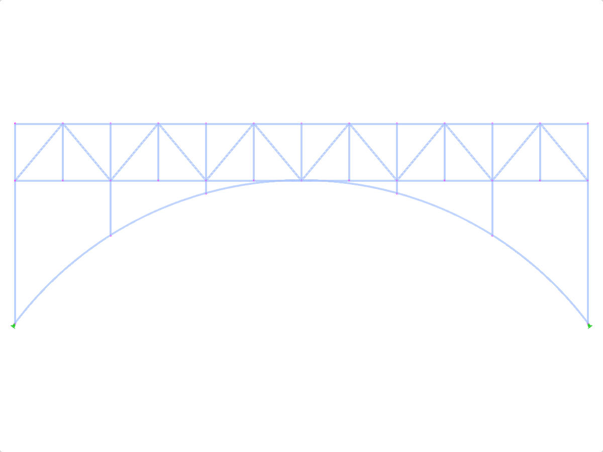 Model ID 1909 | FTZ150c-crv | Circular - Arched Bottom Chord