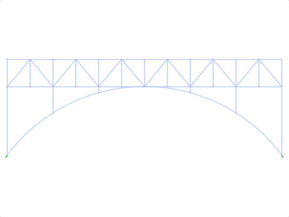 Model ID 1909 | FTZ150c-crv | Circular - Arched Bottom Chord