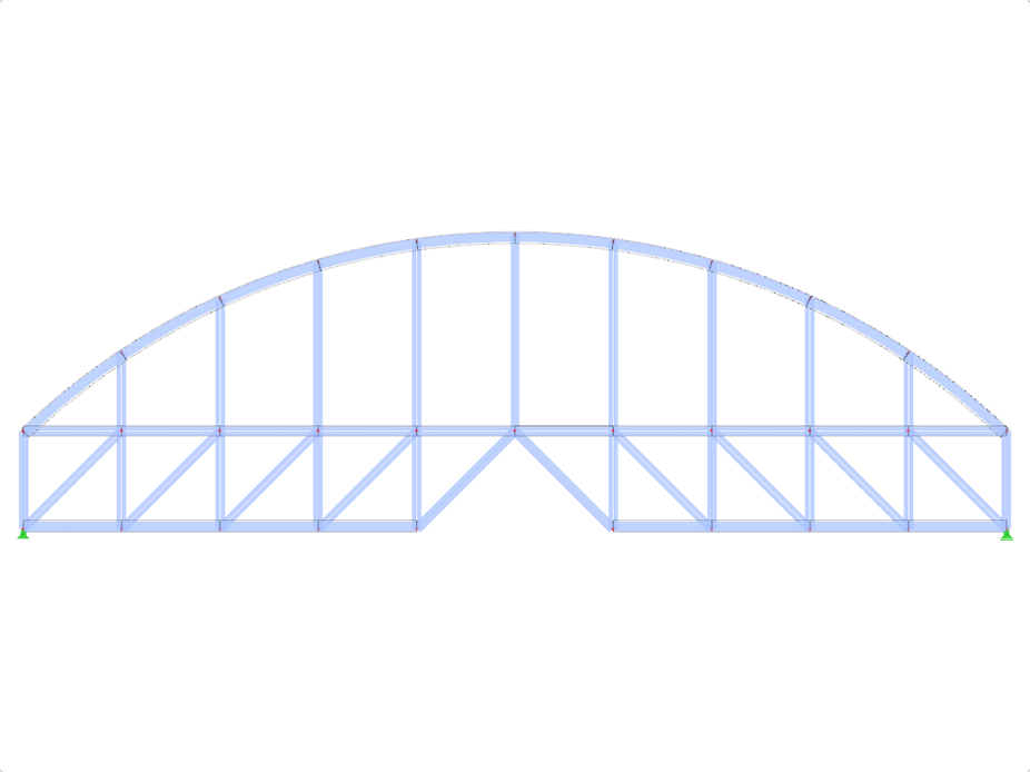 Model ID 1920 | FTZ160c-crv | Circular - Arched Bottom Chord