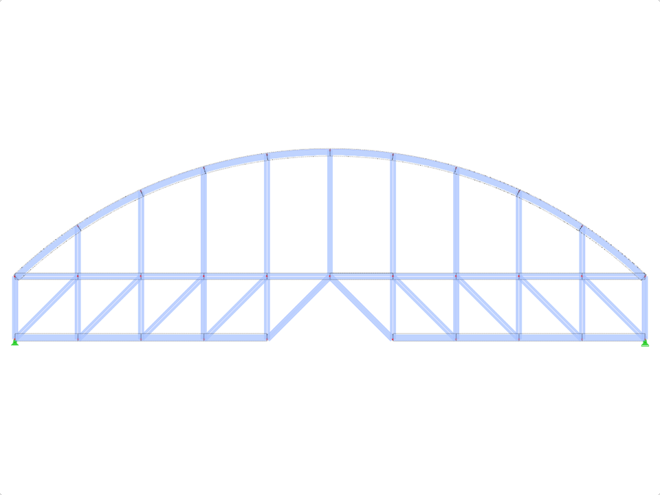 Model ID 1920 | FTZ160c-crv | Circular - Arched Bottom Chord