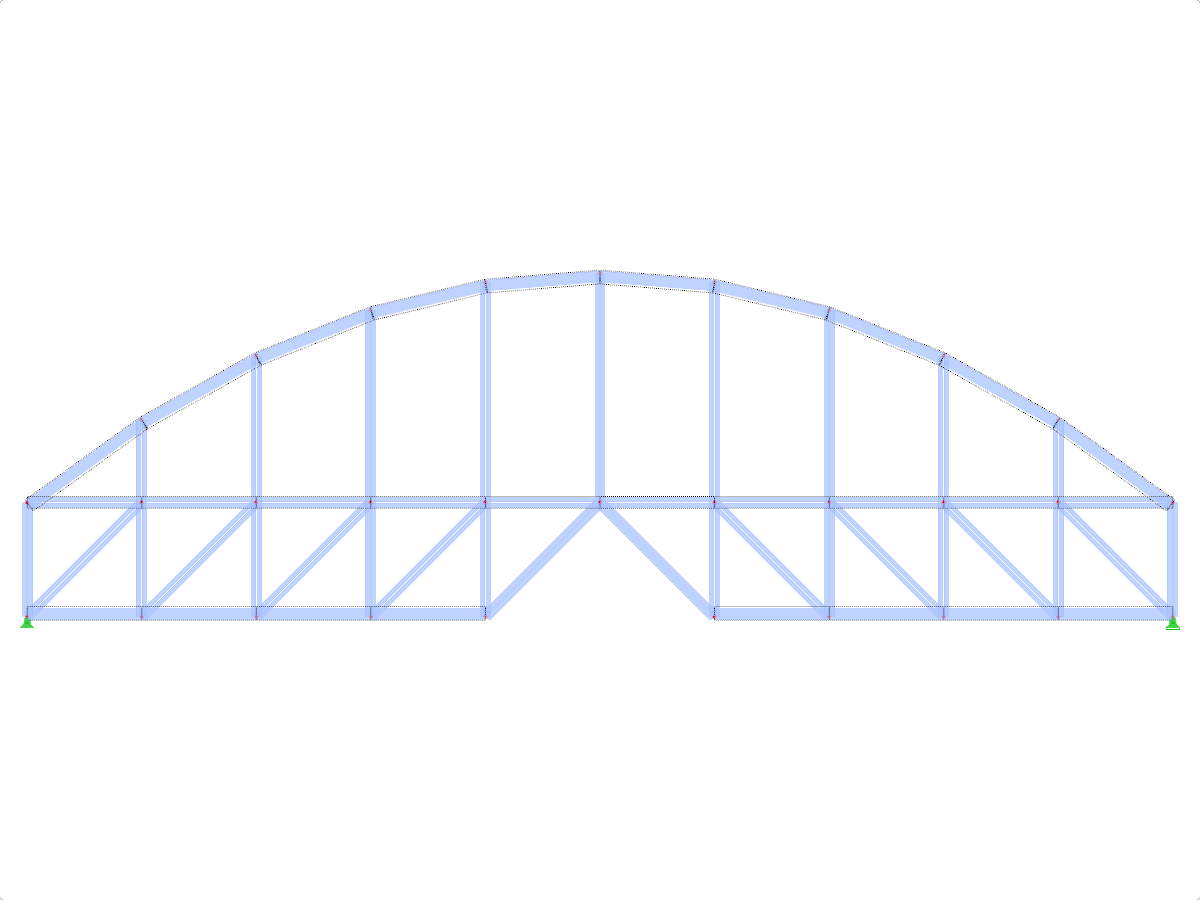 Model ID 1931 | FTZ160p-plg | Parabolic - Flat Bottom Chord