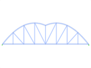 Model ID 1951 | FT751p-crv-a | Bowstring Truss