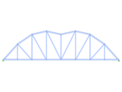 Model ID 1958 | FT751p-plg-a | Bowstring Truss