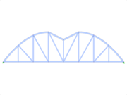 Model ID 1960 | FT751p-crv-b | Bowstring Truss