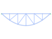 Model ID 1965 | FT702p-crv-a | Bowstring Truss