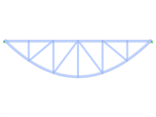 Model ID 1965 | FT702p-crv-a | Bowstring Truss