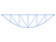 Model ID 1969 | FT702p-crv-b | Bowstring Truss