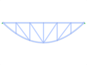 Model ID 1969 | FT702p-crv-b | Bowstring Truss