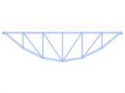 Model ID 1971 | FT702p-plg-b | Bowstring Truss