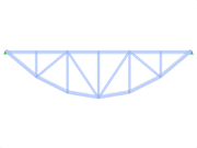 Model ID 1975 | FT703p-plg-a | Bowstring Truss