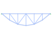 Model ID 1978 | FT703p-plg-b | Bowstring Truss