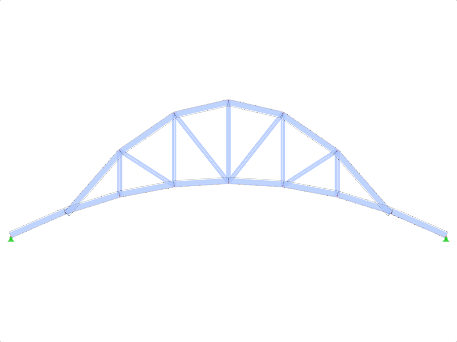 Model ID 2048 | FT910p-plg | Bow Barrel Truss