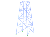 Model ID 2079 | TSR002-a | Lattice Tower