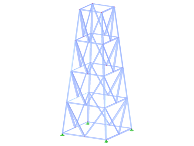 Model ID 2095 | TSR051 | Lattice Tower
